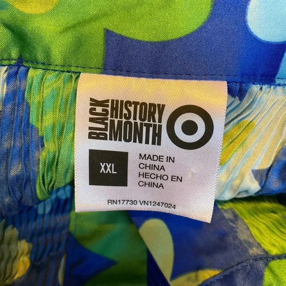 Black History Month Floral Pleated Casual Button Up Shirt Top Women Plus XXL - Picture 4 of 8